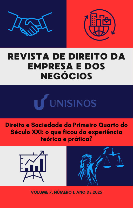 					Visualizar v. 7 n. 1 (2025): Direito e Sociedade do Primeiro Quarto do Século XXI: o que ficou da experiência?
				