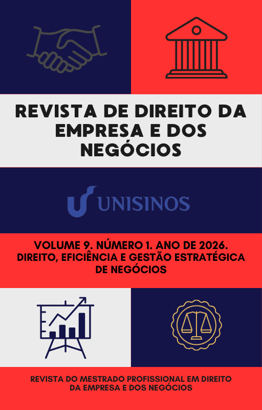 					Visualizar v. 9 n. 1 (2026): Direito, Eficiência e Gestão Estratégica de Negócios
				
